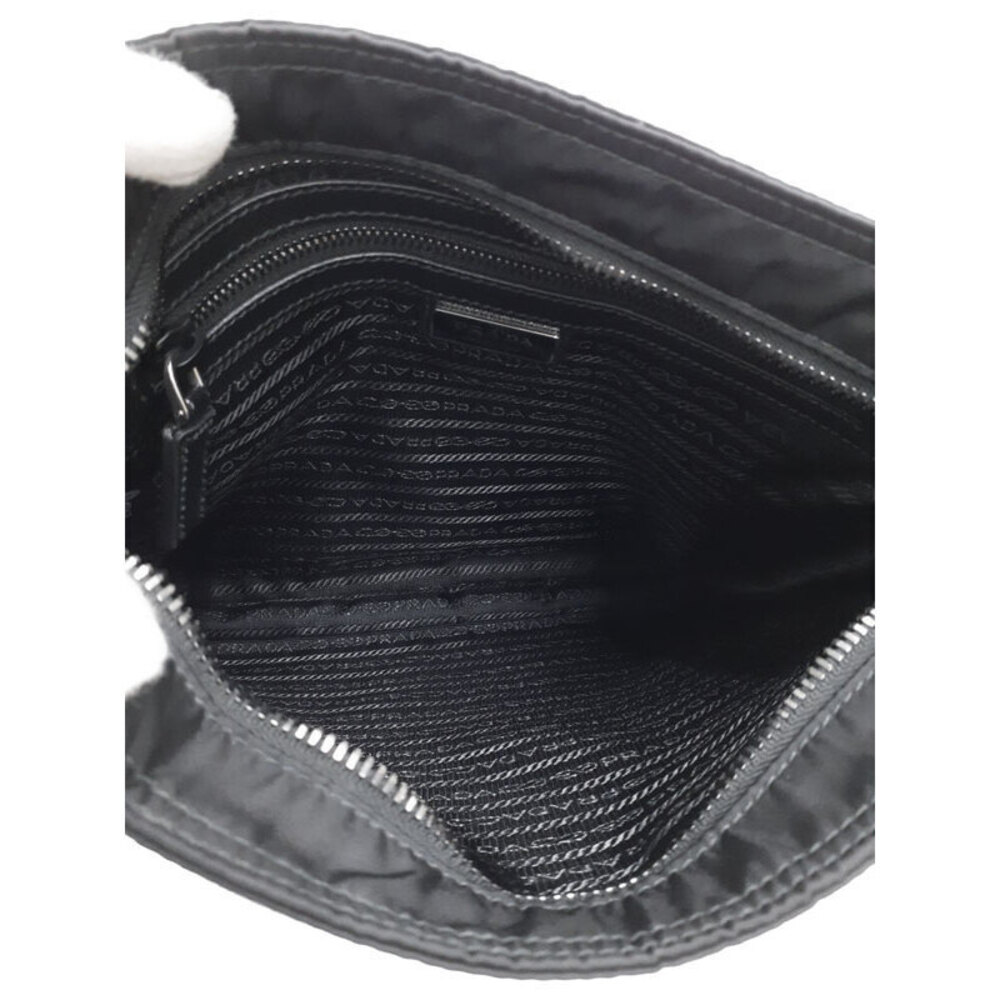 Prada Shoulder Messenger Black Crossbody Bag Re - Picture 3 of 9